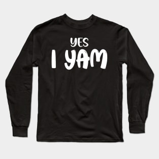 She's My Sweet Potato - I YAM Couple's Matching Long Sleeve T-Shirt